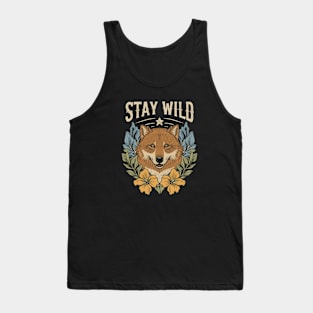 "Stay Wild" Fox Tank Top